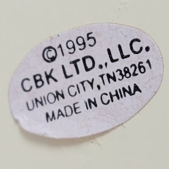 Vintage 1995 CBK Magnolia Flower Blossom Bookends Heavy Resin Cast Hand Painted - Picture 9 of 14